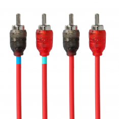 T-Spec RCA V6 Series 4-Channel Audio Cable - 17'